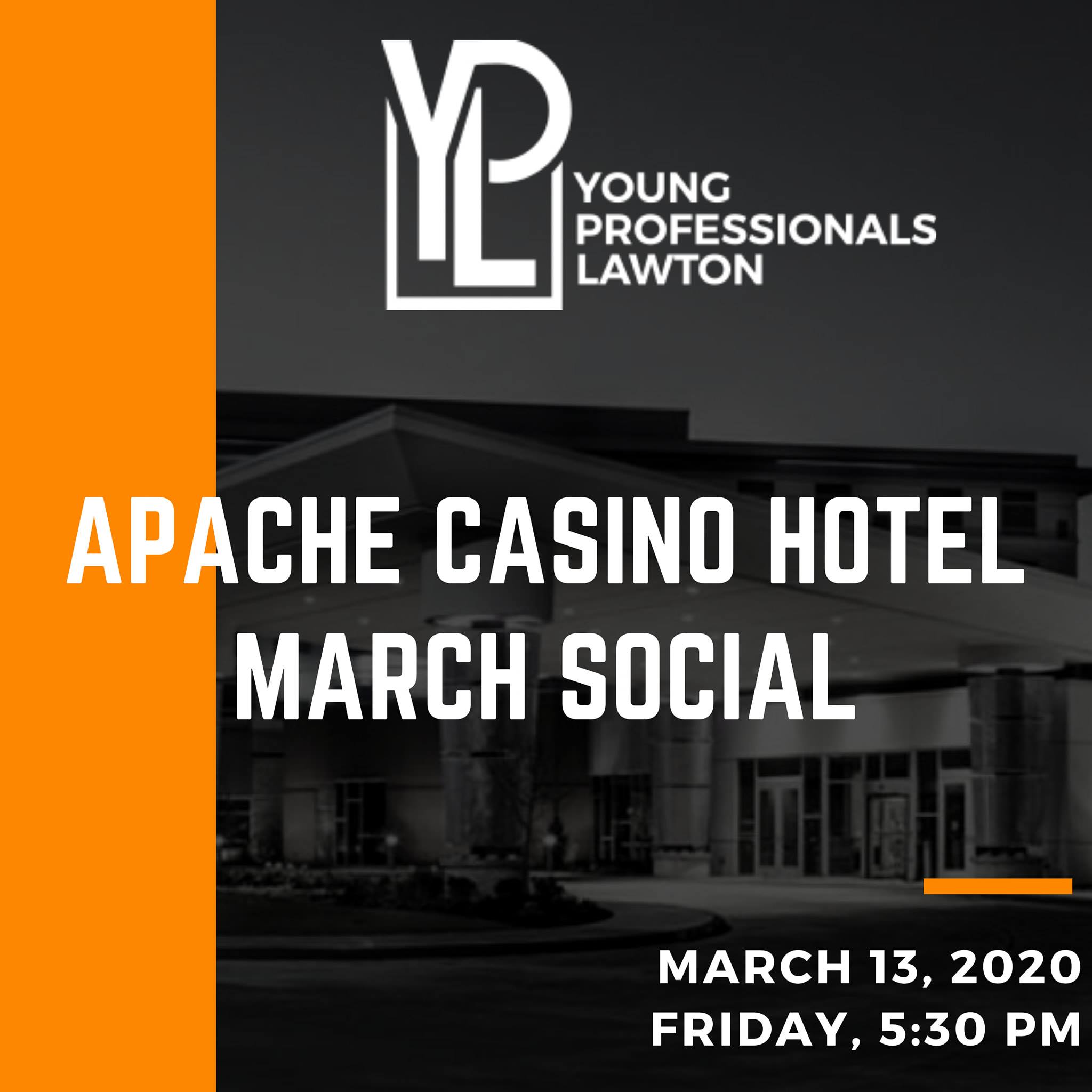Young Professionals of Lawton March Social March 13th at the Apache Casino Hotel Thumbnail