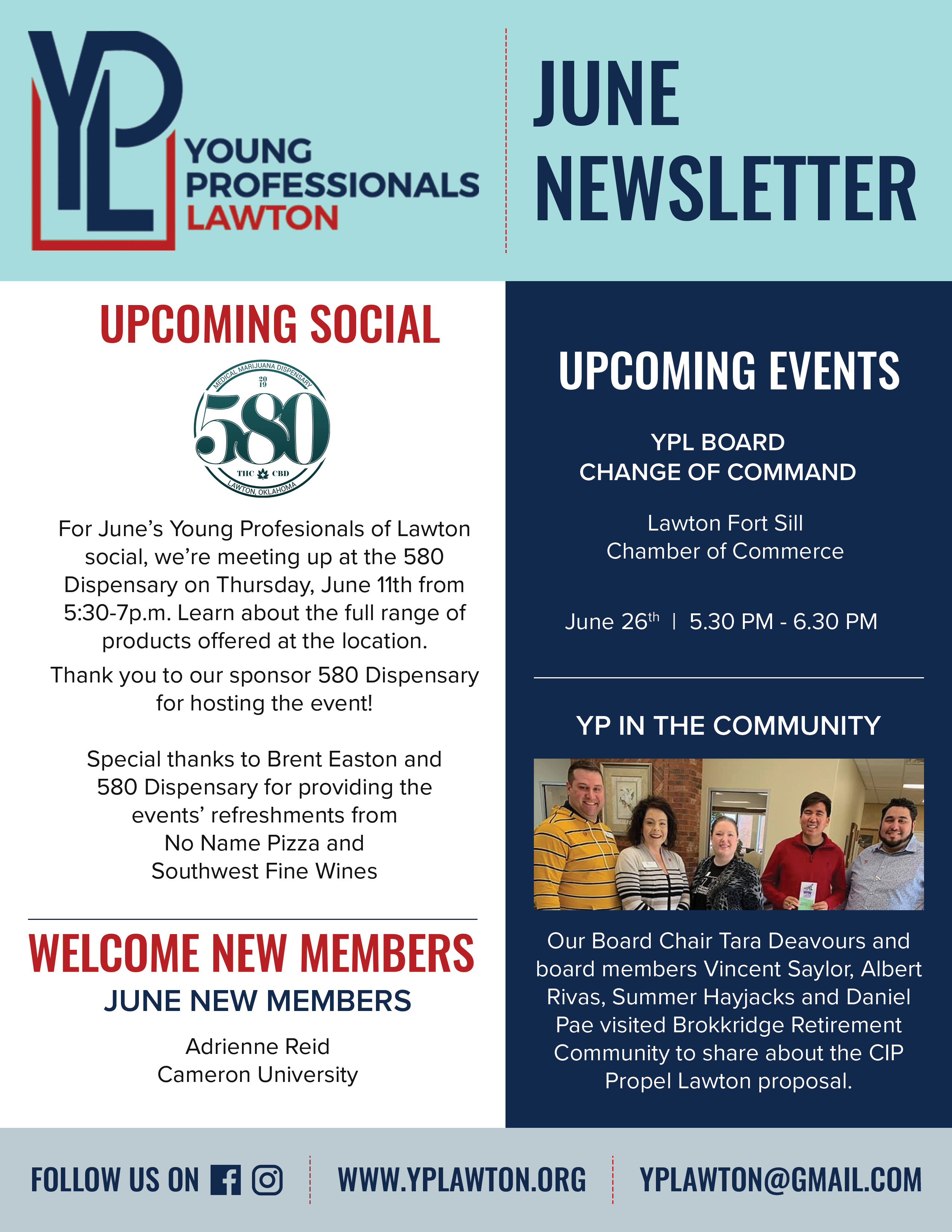 Welcome To Our First Edition of the New YP of Lawton Monthly Newsletter! Thumbnail