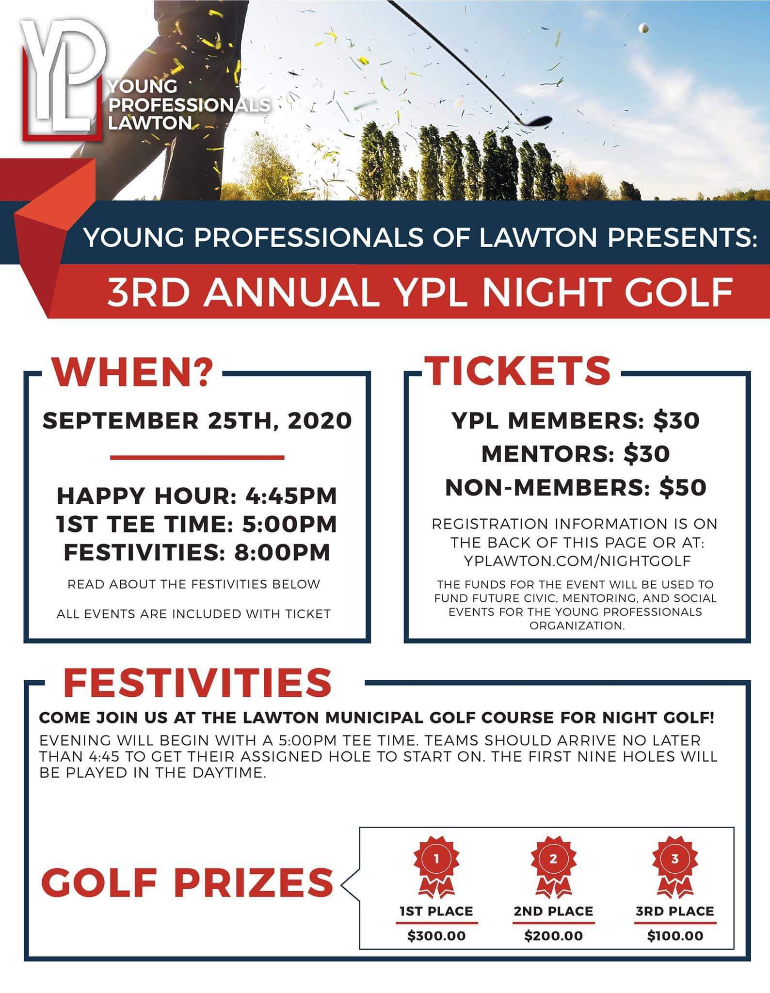 3rd Annual Night Golf Event Image